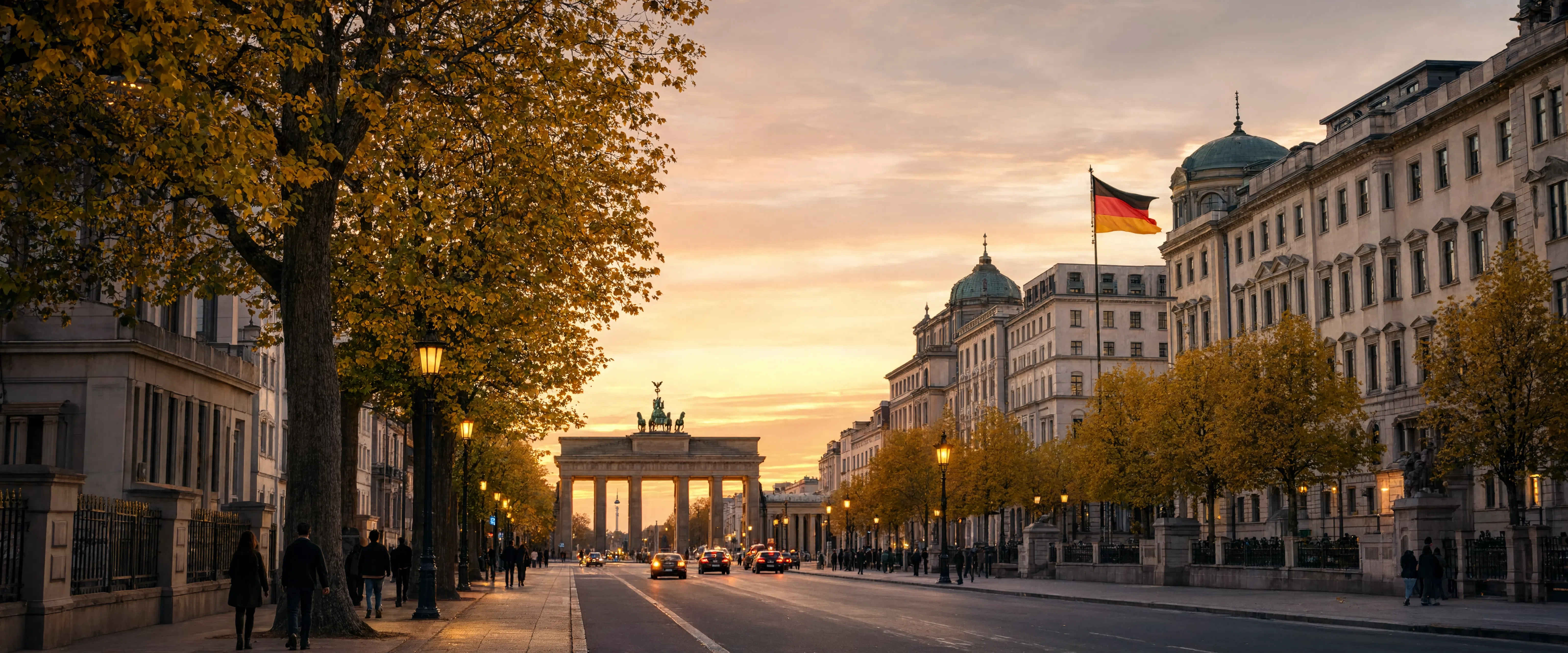 Berliner Unter den Linden — Sitz von Rheinstern Reisen